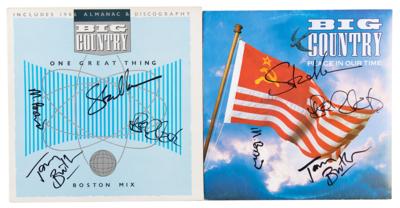 Lot #2311 Big Country (2) Signed Albums - Image 1