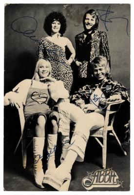 Lot #2249 ABBA Signed Photograph