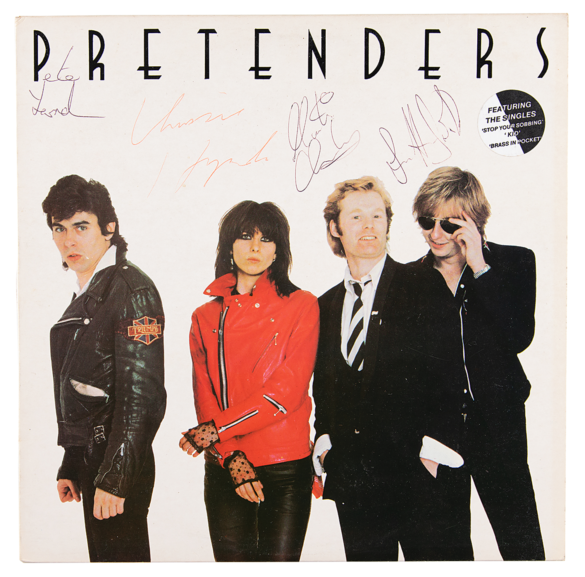 Lot #2324 The Pretenders Signed Album