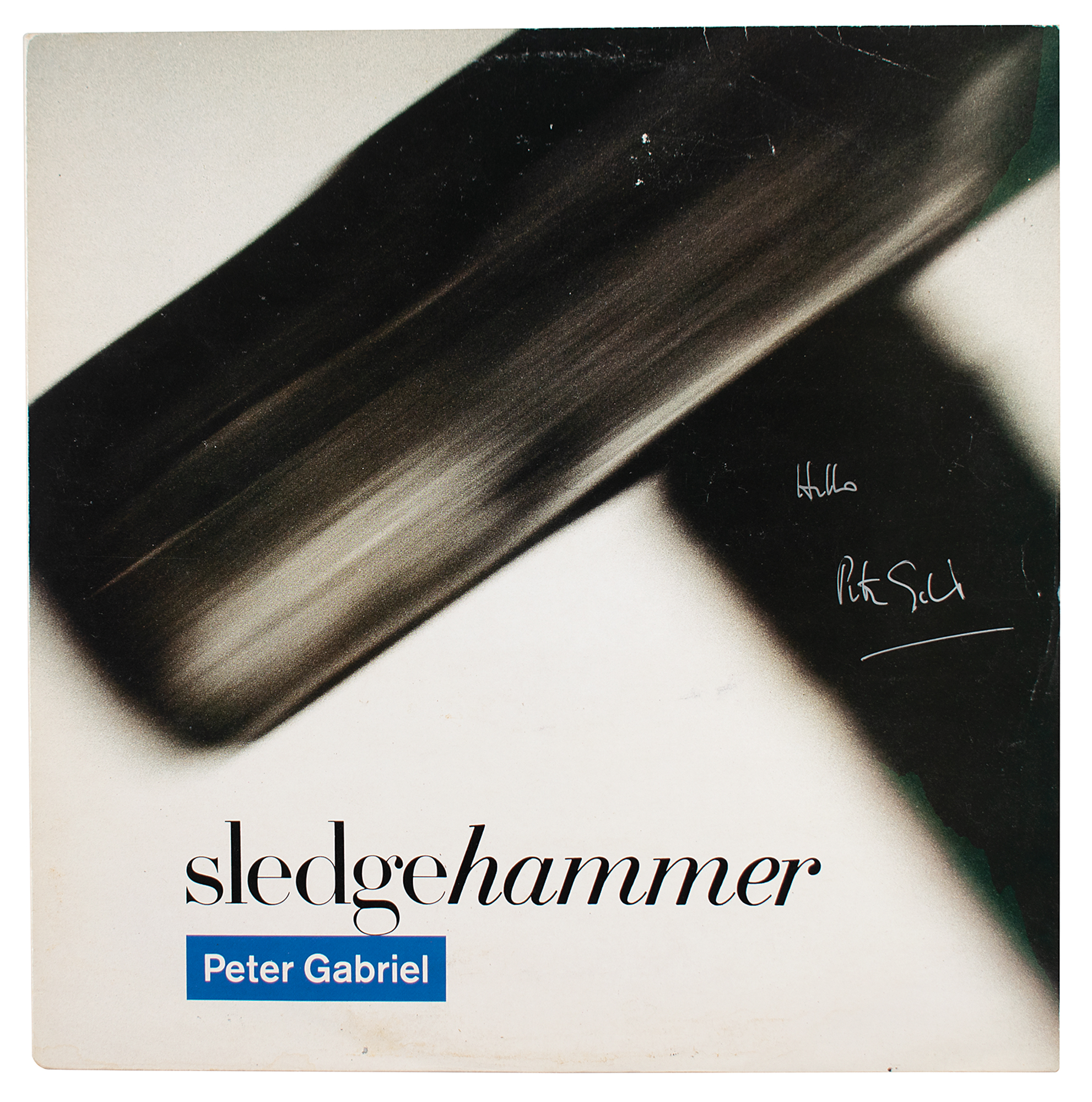 Lot #2316 Peter Gabriel Signed Album