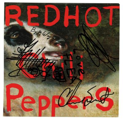 Lot #2348 Red Hot Chili Peppers Signed CD