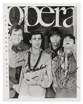 Lot #2222 The Young Rascals Signed Photograph - Image 1
