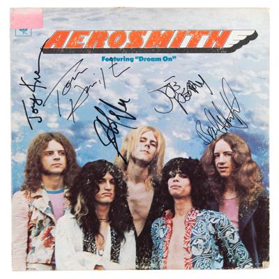 Lot #2250 Aerosmith Signed Album