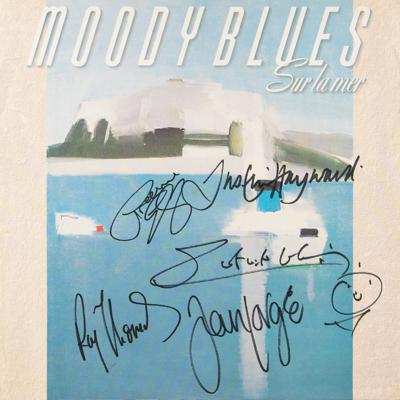 Lot #2214 Moody Blues Signed Album Flat