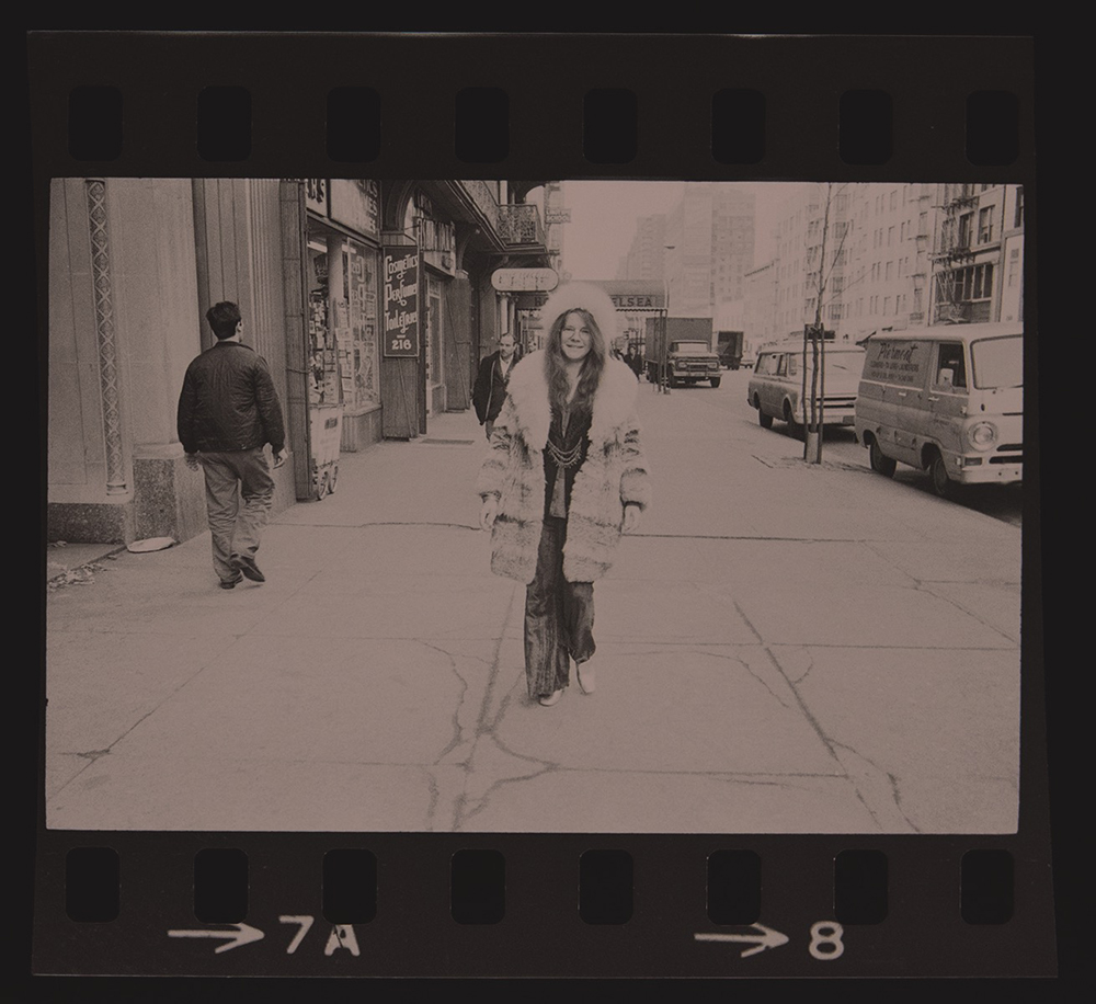 Lot #2209 Janis Joplin Original Photograph Negative by David Gahr - Image 2