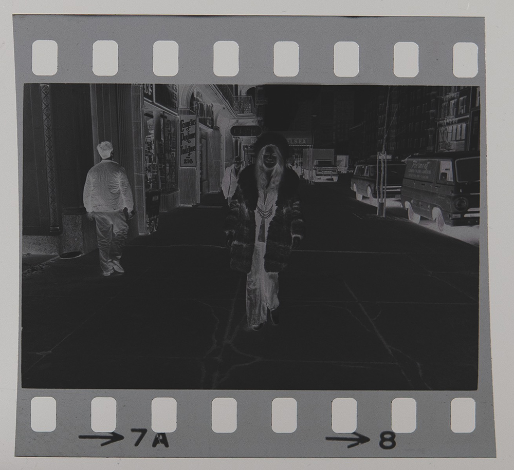 Lot #2209 Janis Joplin Original Photograph Negative by David Gahr - Image 1