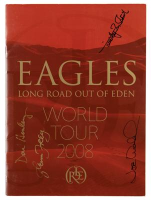 Lot #2236 Eagles Signed 2008 'Long Road Out of