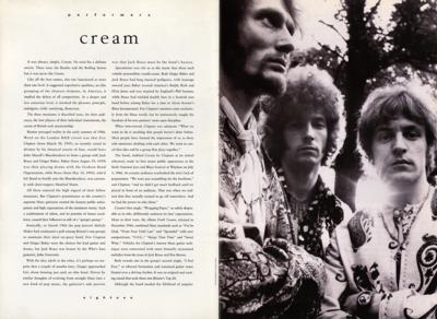 Lot #2130 The Doors, Cream, and Others 1993 Rock and Roll Hall of Fame Program - Image 2