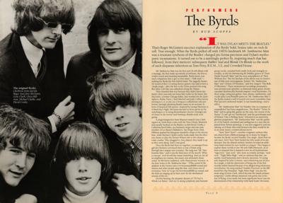 Lot #2202 The Byrds, Howlin' Wolf, Tina Turner, and Others 1991 Rock and Roll Hall of Fame Program - Image 2