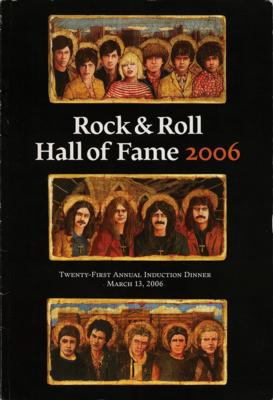 Lot #2281 Lynyrd Skynyrd, Black Sabbath, and Others 2006 Rock and Roll Hall of Fame Program - Image 1