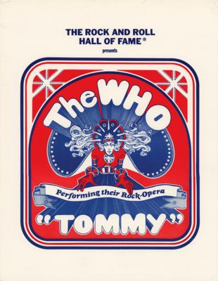 Lot #2122 The Who and Friends 1989 Tommy Los Angeles Program with Insert - Image 5