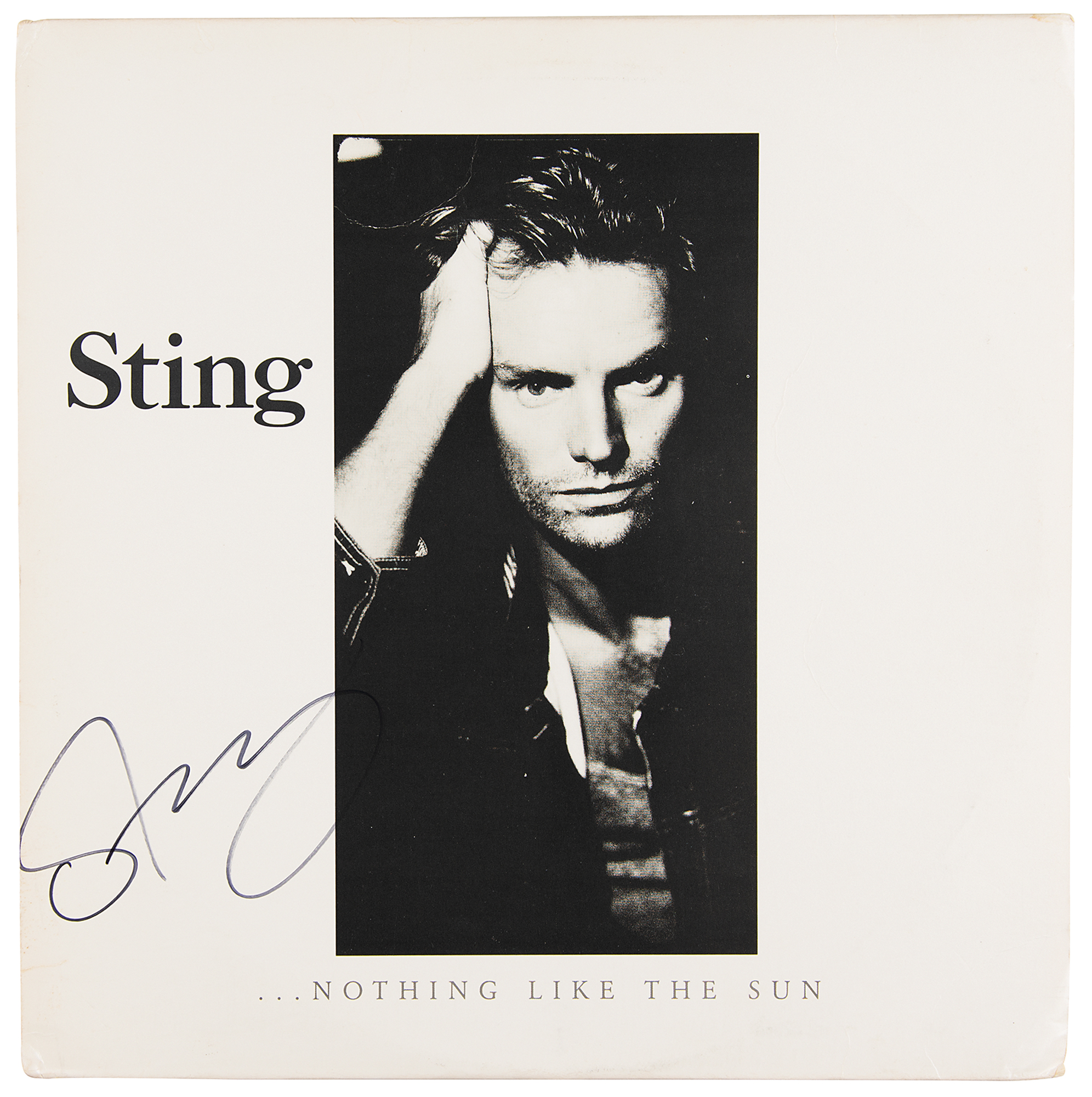 Lot #2328 Sting Signed Album
