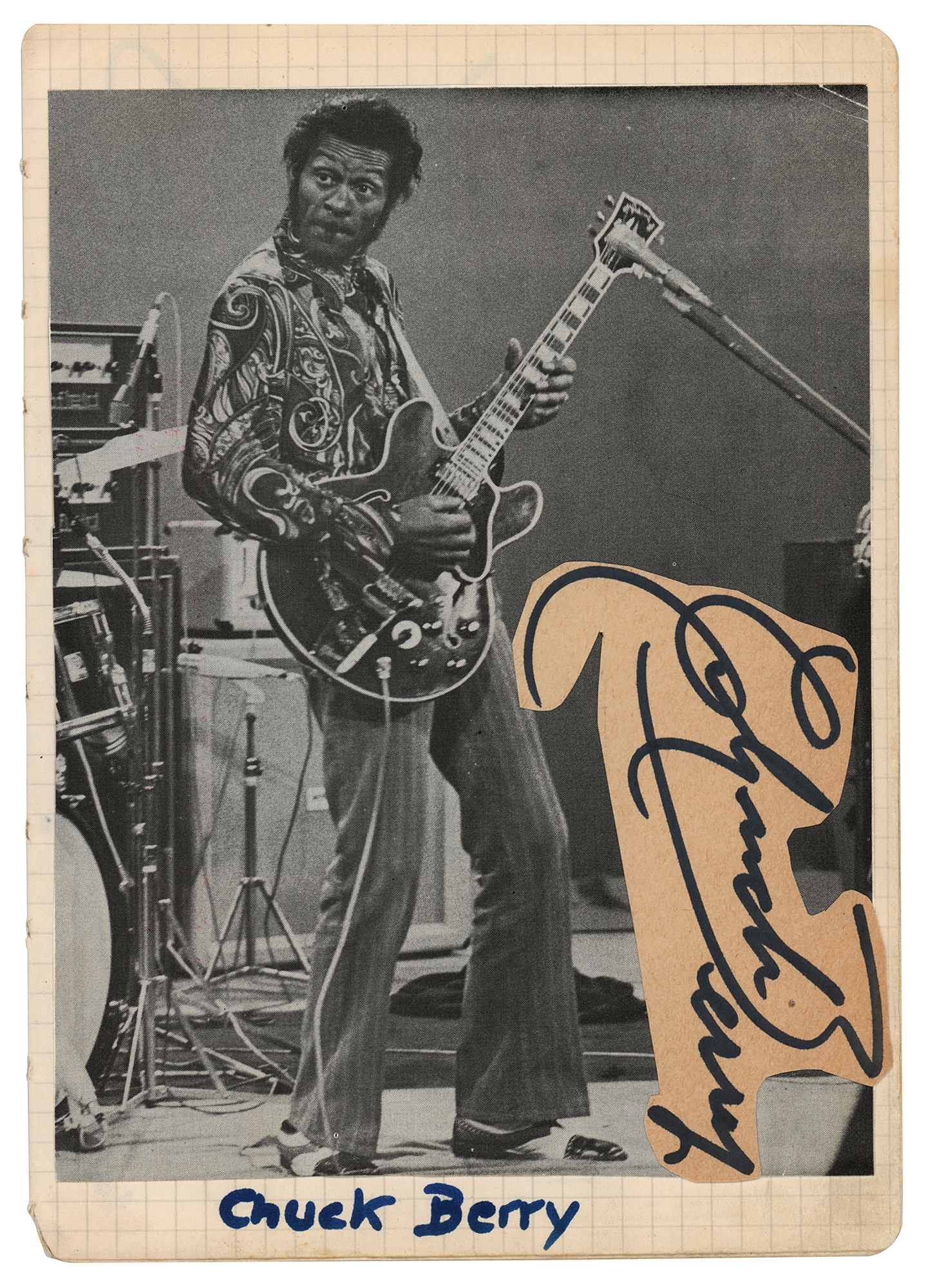 Lot #2188 Chuck Berry Signature