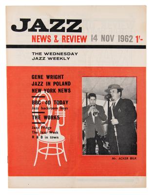 Lot #2108 Rolling Stones 1962 Morris Hall Advertisements (Jazz News and Review Magazine)