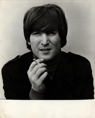 Lot #2029 John Lennon Original Photograph by Robert Whitaker