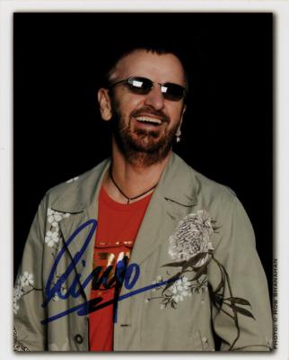 Lot #2040 Ringo Starr Signed Photograph - Image 1