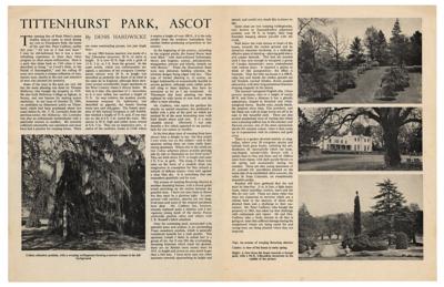 Lot #2042 Beatles Leaflet for 'The Gardens at Tittenhurst Park' - Image 2
