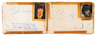Lot #2114 The Who Signatures with Clipped Hair from Pete Townshend and Keith Moon - Image 2