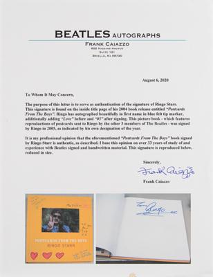 Lot #2028 Ringo Starr Signed Book - Image 5
