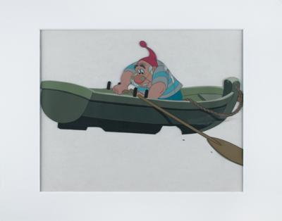 Lot #735 Mr. Smee production cel from Peter Pan