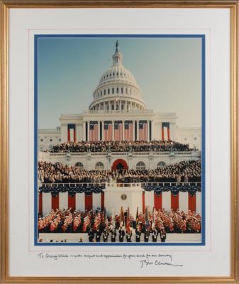 Lot #51 Bill Clinton Signed Oversized Photograph - Image 1