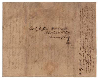 Lot #7 Andrew Jackson Autograph Letter Signed - Image 4