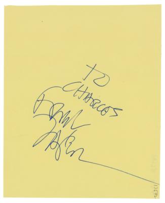 Lot #552 Frank Zappa Signature