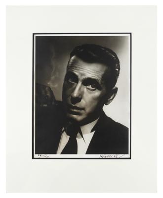 Lot #593 George Hurrell Signed Photograph: Humphrey Bogart - Image 2