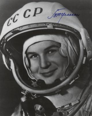 Lot #403 Valentina Tereshkova Signed Photograph