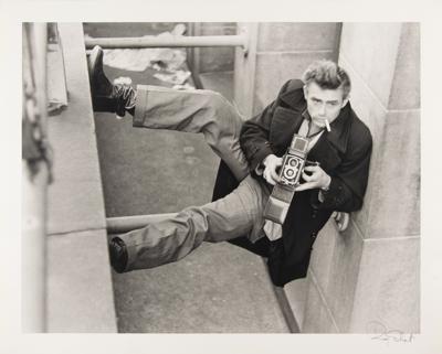 Lot #585 James Dean Original Photographic Print by Roy Schatt - Image 1