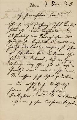 Lot #225 Ernst Haeckel Autograph Letter Signed