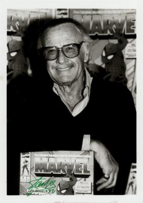 Lot #864 Stan Lee Signed Photograph
