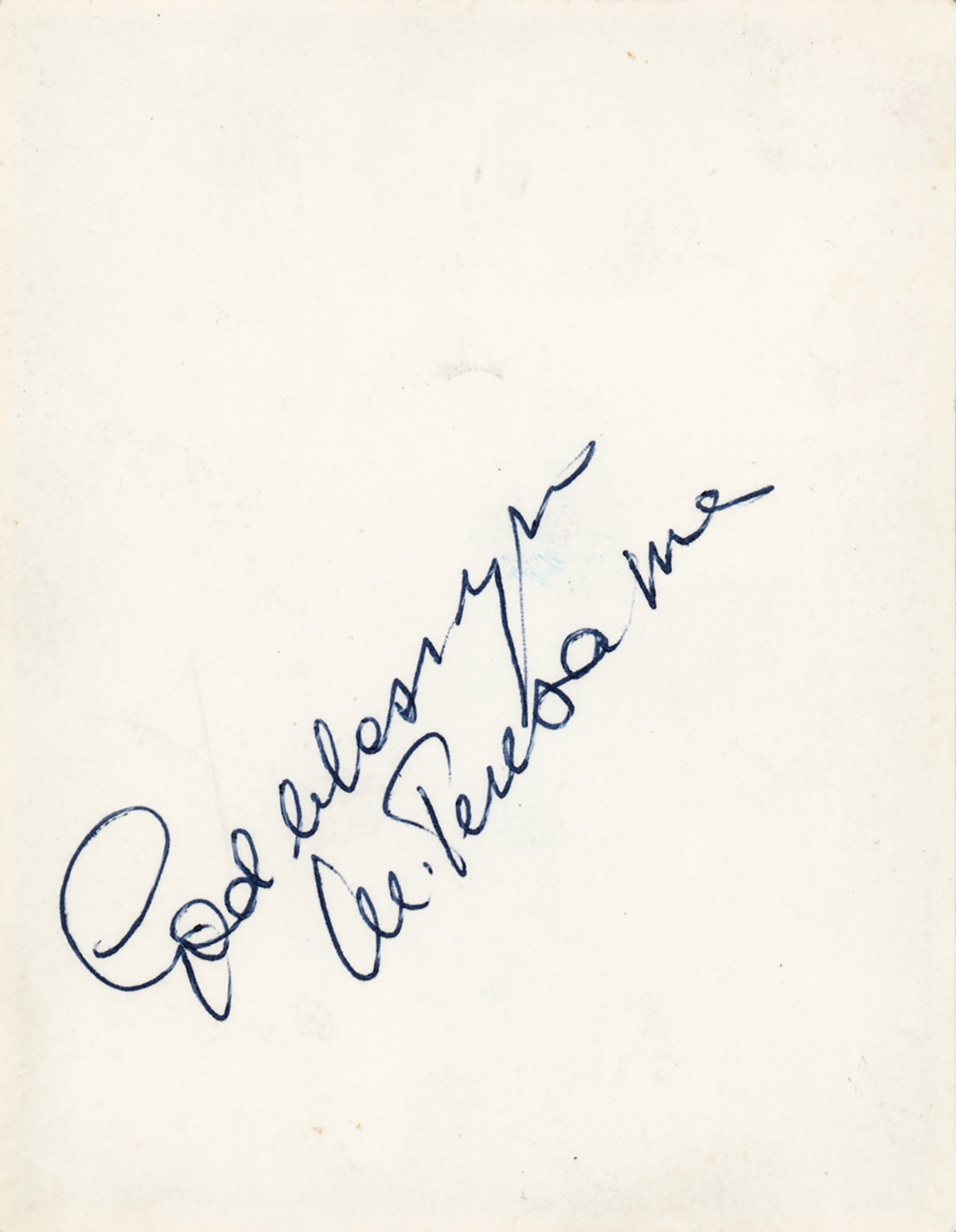 Mother Teresa Signed Photograph | RR Auction