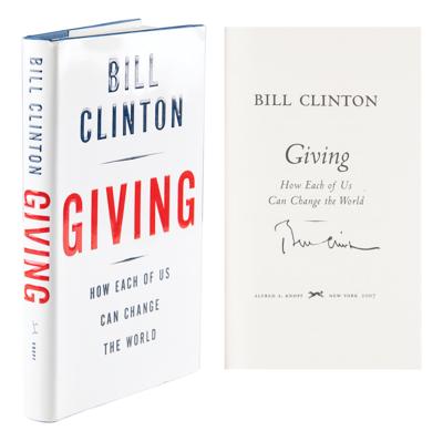 Lot #52 Bill Clinton Signed Book - Image 1