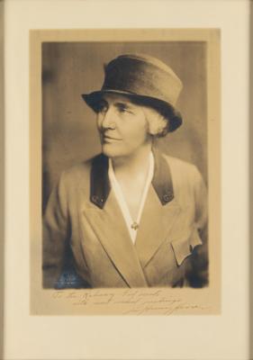 Lot #80 Lou Henry Hoover Signed Photograph