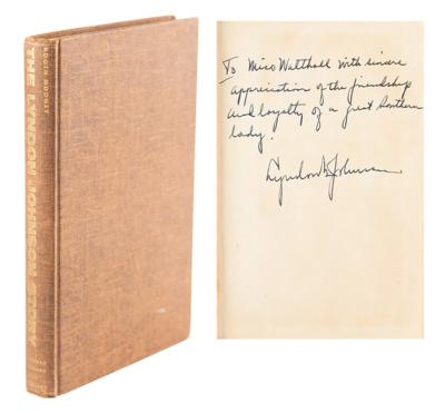Lot #83 Lyndon B. Johnson Signed Book