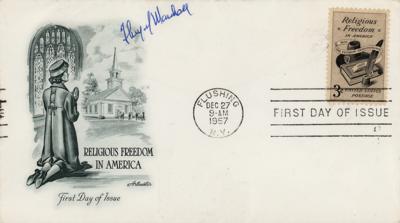 Lot #253 Thurgood Marshall Signed First Day Cover