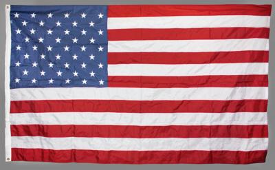 Lot #38 Joe Biden 2021 Inauguration Flag - Image 1
