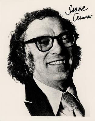 Lot #445 Isaac Asimov Signed Photograph