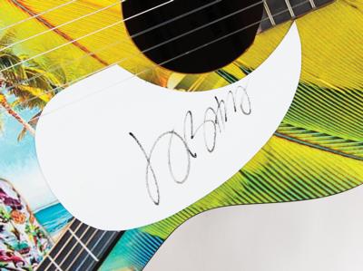 Lot #526 Jimmy Buffett Signed Guitar - Image 2
