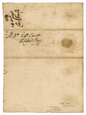 Lot #154 Pope Leo XI Letter Signed - Image 3