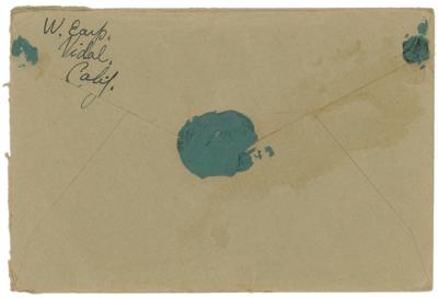 Lot #171 Wyatt Earp-dictated Letter Handwritten by His Wife, Josephine - Image 4