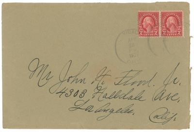 Lot #171 Wyatt Earp-dictated Letter Handwritten by His Wife, Josephine - Image 5
