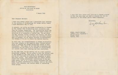 Lot #25 Dwight D. Eisenhower Typed Letter Signed - Image 1