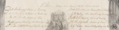 Lot #326 Robert E. Lee Document Signed - Image 2