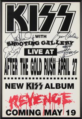 Lot #537 KISS Signed 1992 Concert Poster - Image 2