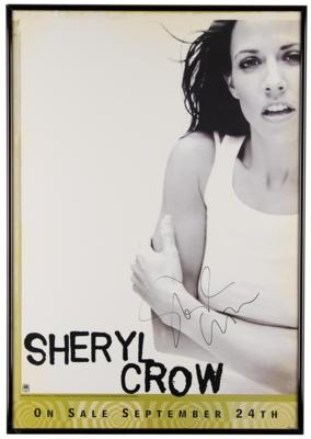 Lot #528 Sheryl Crow Signed Poster - Image 2