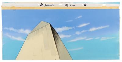 Lot #859 X-Men (10) Panorama Production Watercolors with Overlay Backgrounds from X-Men: The Animated Series - Image 2