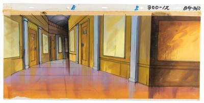 Lot #859 X-Men (10) Panorama Production Watercolors with Overlay Backgrounds from X-Men: The Animated Series - Image 9