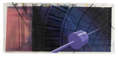 Lot #862 X-Men (10) Panorama Production Watercolors with Overlay Backgrounds from X-Men: The Animated Series - Image 4